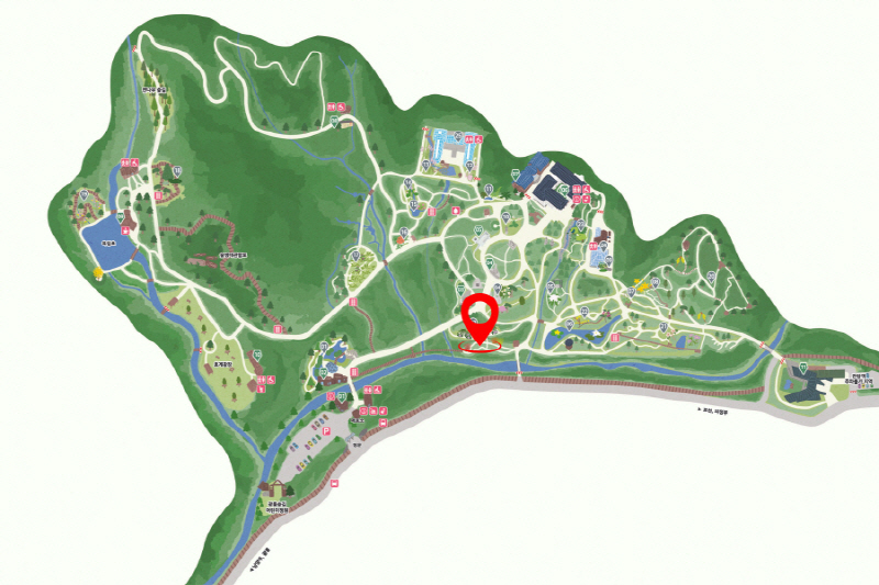 겨울정원(지도)