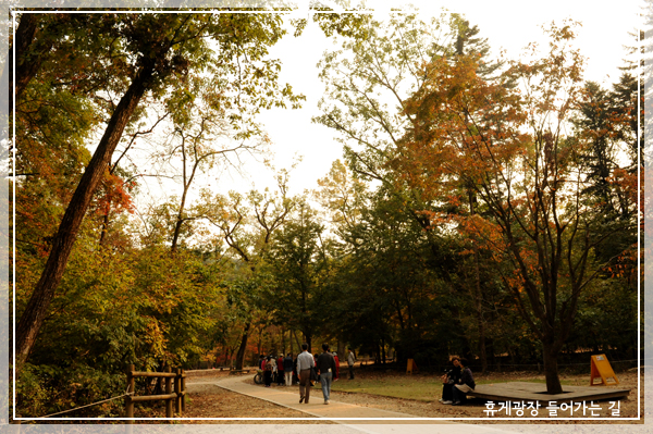 가을 휴게광장